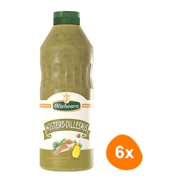 Oliehoorn - Senf-Dill-Sauce - 6x 900ml