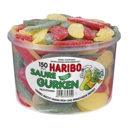 Haribo - saure Gurken - 150 Stück