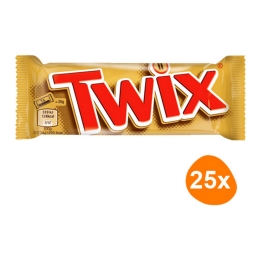 Twix - Schokoladenriegel - 25 Riegel