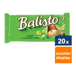 Balisto - Müsli-Mix - 20× 2 Riegeln