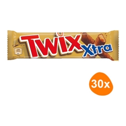 Twix - Schokoladenriegel Xtra - 30 Riegel