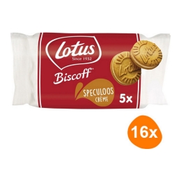 Lotus - Biscoff Doppelkeks Biscoff Creme - 16x 5er