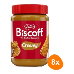 Lotus - Biscoff Speculoos Brotaufstrich Creamy - 8x 400g