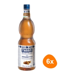 Fabbri - Mixibar Amaretto Sirup - 6x 1ltr