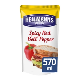 Hellmann's - Sandwich Sauce Scharfe Rote Paprika - 570ml