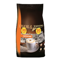 Favor - Cappuccino Megabeutel - (30 pads + 30 topping) 
