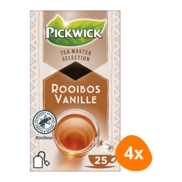 Pickwick - Tea Master Selection Rooibos Vanille - 4x 25 Teebeutel