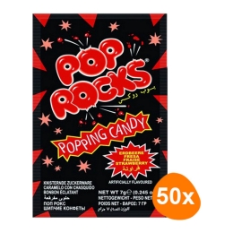 Pop Rocks - Popping Candy Strawberry - 50er