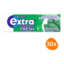 Wrigley's - Extra Professional Fresh Spearmint - 30x 10er