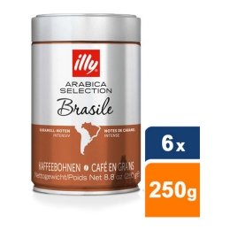 Illy - Arabica Selection Brasilien Bohnen - 6x 250g