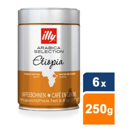 Illy - Arabica Selection Äthiopien Bohnen - 6x 250g