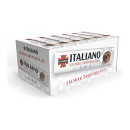 Italiano - Salmiak Lakritz Bonbons - 24 Rollen