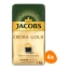 Jacobs - Expertenröstung Crema Gold Bohnen - 4x 1kg