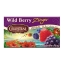 Celestial Seasonings - Wild Berry Zinger Herbal Tea - 20 Teebeutel