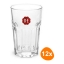 Douwe Egberts - Glas "Latte Macchiato" 295ml - 12 Stück