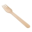 Vork - Hout 16cm - 250 stuks