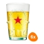Heineken - Bierglas "Silver" 500ml - 6 stück