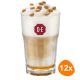 Douwe Egberts - Latte Macchiato Glas 295ml - 12 Stück