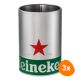 Heineken - Bierklingen-Becher - 3 Stück