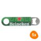 Heineken - Barblade / Flaschenöffner - 5 Stück