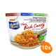 Mama Handi Rice - Gebackenem Instant-Reis Roten Thai-Curry mit Garnelen - 10 Beutel