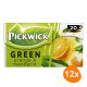 Pickwick - Grüner Tee Orange & Mandarin - 12x 20 Teebeutel