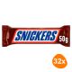 Snickers - Schokoladenriegel (Single) - 32 Riegel